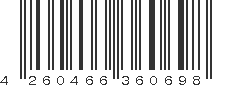 EAN 4260466360698