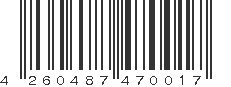 EAN 4260487470017