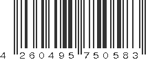 EAN 4260495750583