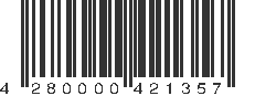 EAN 4280000421357