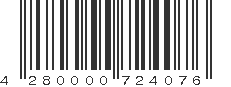 EAN 4280000724076