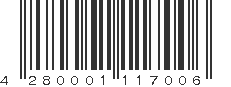 EAN 4280001117006