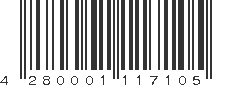 EAN 4280001117105