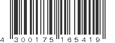 EAN 4300175165419