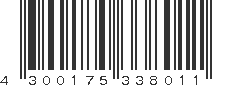 EAN 4300175338011
