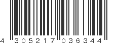 EAN 4305217036344