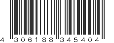 EAN 4306188345404