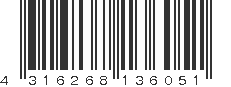 EAN 4316268136051