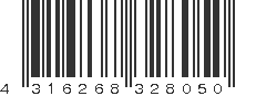 EAN 4316268328050