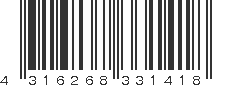 EAN 4316268331418