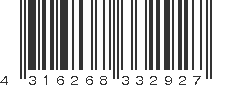 EAN 4316268332927