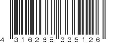 EAN 4316268335126
