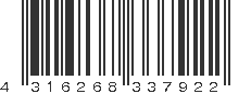 EAN 4316268337922