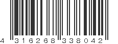 EAN 4316268338042