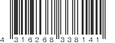 EAN 4316268338141