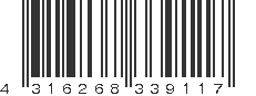 EAN 4316268339117