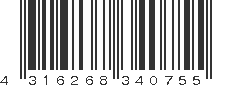 EAN 4316268340755