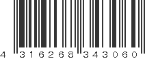EAN 4316268343060