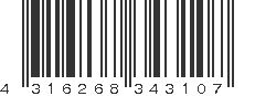 EAN 4316268343107