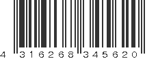 EAN 4316268345620