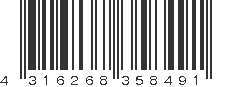 EAN 4316268358491