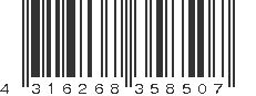 EAN 4316268358507