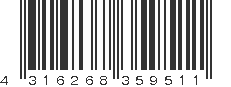 EAN 4316268359511
