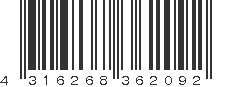 EAN 4316268362092