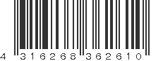 EAN 4316268362610