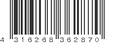 EAN 4316268362870