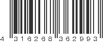 EAN 4316268362993