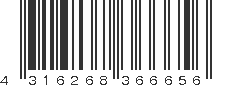 EAN 4316268366656