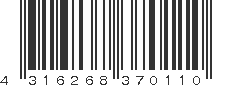 EAN 4316268370110