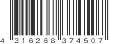 EAN 4316268374507