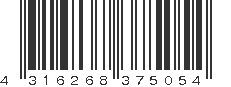 EAN 4316268375054