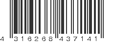 EAN 4316268437141