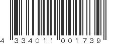 EAN 4334011001739