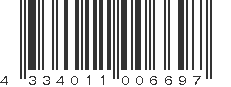 EAN 4334011006697