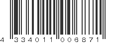EAN 4334011006871