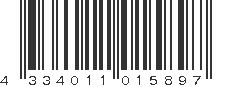 EAN 4334011015897
