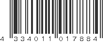 EAN 4334011017884