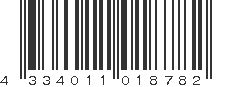 EAN 4334011018782