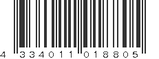 EAN 4334011018805