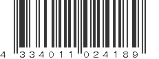 EAN 4334011024189