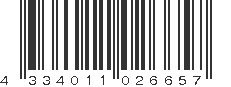 EAN 4334011026657
