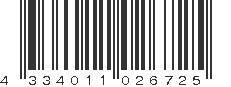 EAN 4334011026725