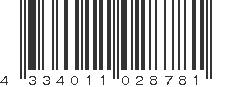 EAN 4334011028781