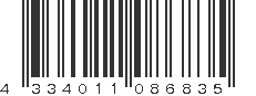 EAN 4334011086835