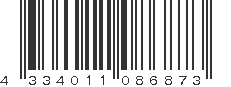 EAN 4334011086873