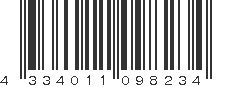 EAN 4334011098234